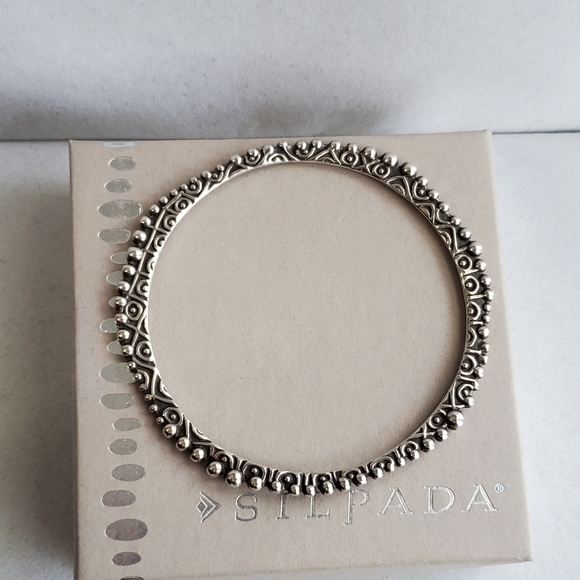 Silpada Sterling Abstract Perfectly Quirky Bracelet - Picture 8 of 12